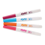 Expo (Low-Odor) Fashion Colors Whiteboard Markers (Ultra-Fine Tip | Pack of 4) - TheSteploBoards