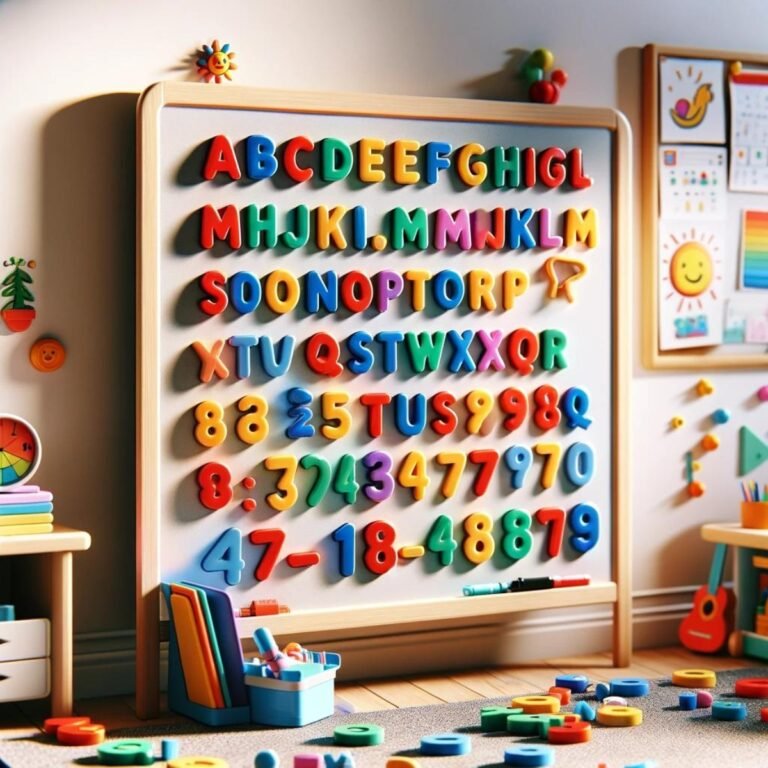 Buy Magnetic Letters for Kids Online - TheSteploBoards