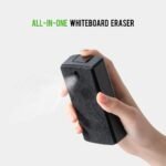 All-in-One (Magnetic) Whiteboard Eraser With Cleaner Spray - TheSteploBoards