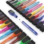 Arteza (12 Colors) Magnetic Whiteboard Markers With Eraser (Fine Tip | Pack of 24) - TheSteploBoards