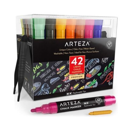 ARTEZA (Multi-Color) Liquid Chalk Markers (Pack of 42) - TheSteploBoards