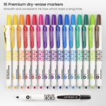 Arteza (Retractable) Whiteboard Markers Pen (Bullet Tip | Pack of 16) - TheSteploBoards