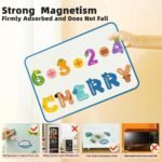 Cute Magnetic Letters, Numbers & Symbols for Kids Learning - (Set of 134 | Ages 3+) - TheSteploBoards