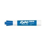 EXPO (Low-Odor | Blue) White Board Markers (Chisel Tip | Pack of 12) - TheSteploBoards