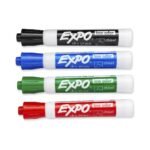 EXPO (Low-Odor) White Board Markers (Chisel Tip | Pack of 4) - TheSteploBoards