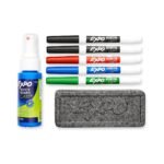 EXPO Whiteboard Markers & Cleaning Set (Fine Tip | Pack of 7) - TheSteploBoards