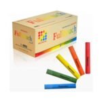 Hagoromo (Premium) Dust-Free Fulltouch Chalks (Pack of 72/ 5 Color Mix) - TheSteploBoards