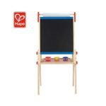 Hape All-in-One Wooden Kid's Art Easel with Paper Roll & Accessories (19 x 42 Inch) - TheSteploBoards