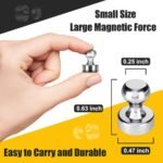 Heavy Duty Push Pin Magnets for Whiteboards (Silver | Pack of 16) - TheSteploBoards