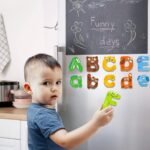 Magnetic Alphabet, 26 Uppercase & 26 Lowercase Letters - (Set of 52 | Ages 3+) - TheSteploBoards