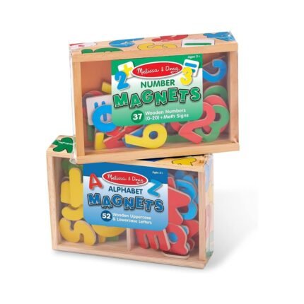 Melissa & Doug Deluxe Magnetic Letters and Numbers Set - (Set of 89 | Ages 3+) - TheSteploBoards