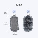 Microfiber Washable Whiteboard Duster/ Eraser (Grey | Pack of 2) - TheSteploBoards