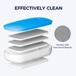 Replaceable (Magnetic) White Board Duster, 4 Pads (Blue | Pack of 1) - TheSteploBoards