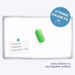 Replaceable (Magnetic) White Board Duster, 4 Pads (Green | Pack of 1) - TheSteploBoards