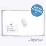 Replaceable (Magnetic) White Board Duster, 4 Pads (White | Pack of 1) - TheSteploBoards