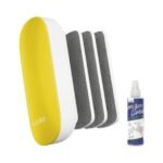 Replaceable (Magnetic) White Board Duster, 4 Pads (Yellow | Pack of 1) - TheSteploBoards