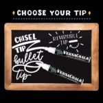 VersaChalk (Bold Tip/ 5mm) White Chalkboard Chalk Markers (Pack of 4) - TheSteploBoards
