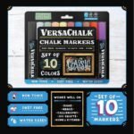 VersaChalk (Classic/ Bold Tip/ 5mm) Liquid Chalk Markers (Pack of 10) - TheSteploBoards