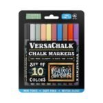 VersaChalk (Classic/ Fine Tip/ 3mm) Liquid Chalk Markers (Pack of 10) - TheSteploBoards