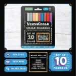 VersaChalk (Classic/ Fine Tip/ 3mm) Liquid Chalk Markers (Pack of 10) - TheSteploBoards